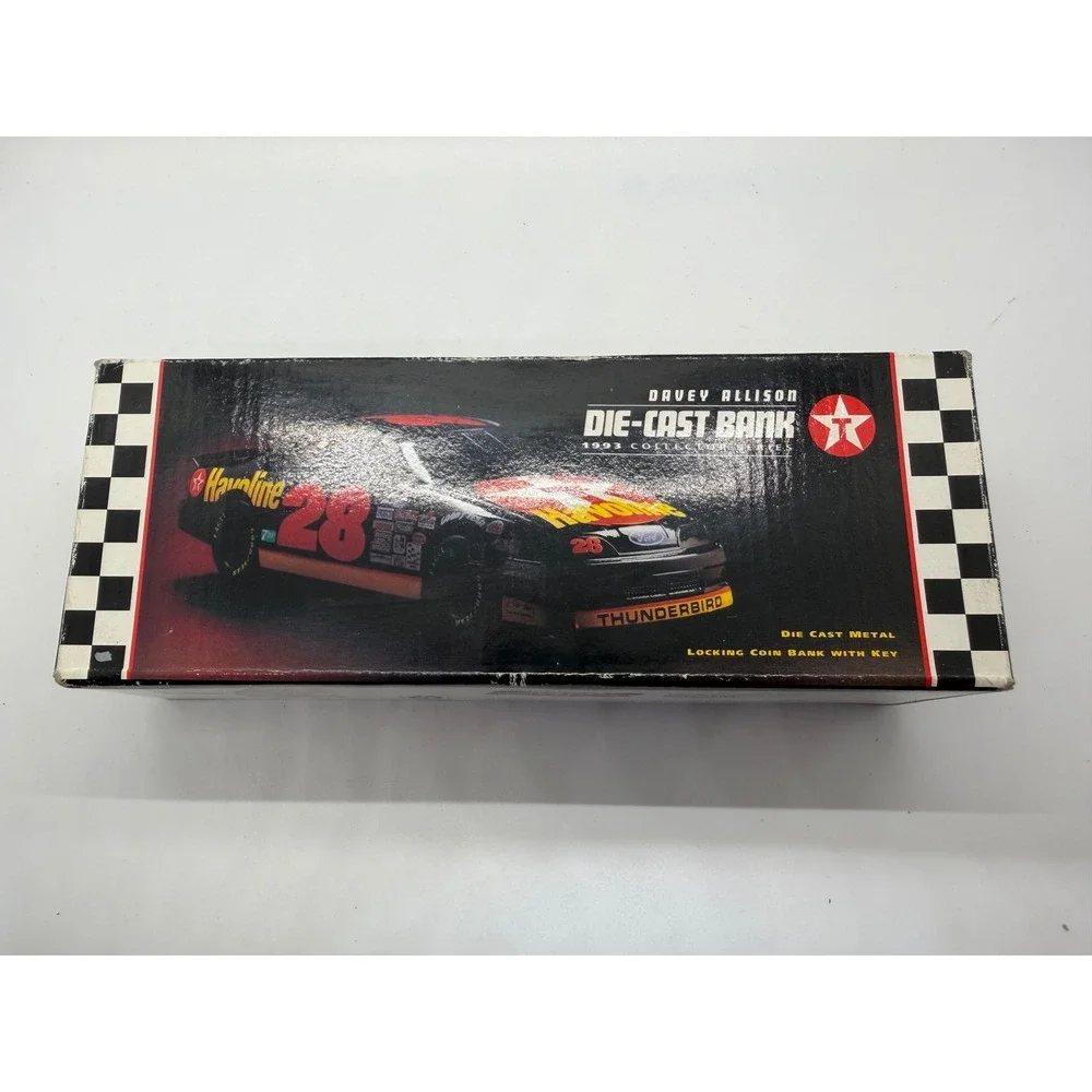 1993 Racing Champions Davey Allison #28 Texaco Havoline 1:24 Diecast Bank